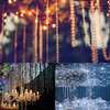 Jishi Crystal Garland Strand 99ft Clear Plastic Acrylic Crystal Bead