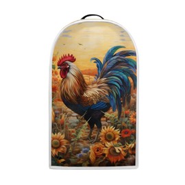 Upetstory Chicken Rooster Blender Dust Cover for Kitchen Appliance,Stand Mixer Covers Coffee Maker Appliance Covers Dusproof Washable Blender Cover