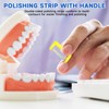 6 x Tooth Sandpaper Tooth Polishing Strips Tooth Sandpaper Polishing