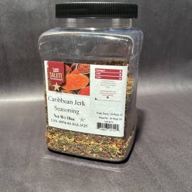 Salute Seasonings, Caribbean Jerk Seasoning, 18oz