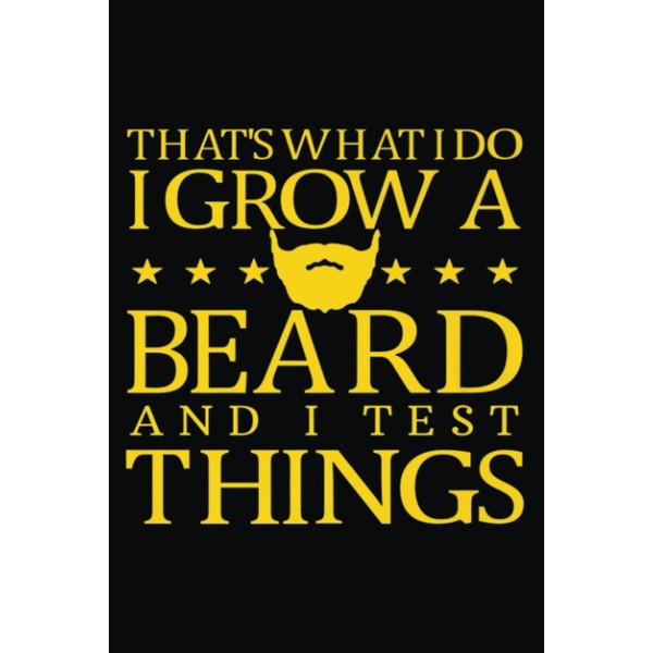 Quality Assurance Software Testing Beard Premium N-Book: Journal notebook