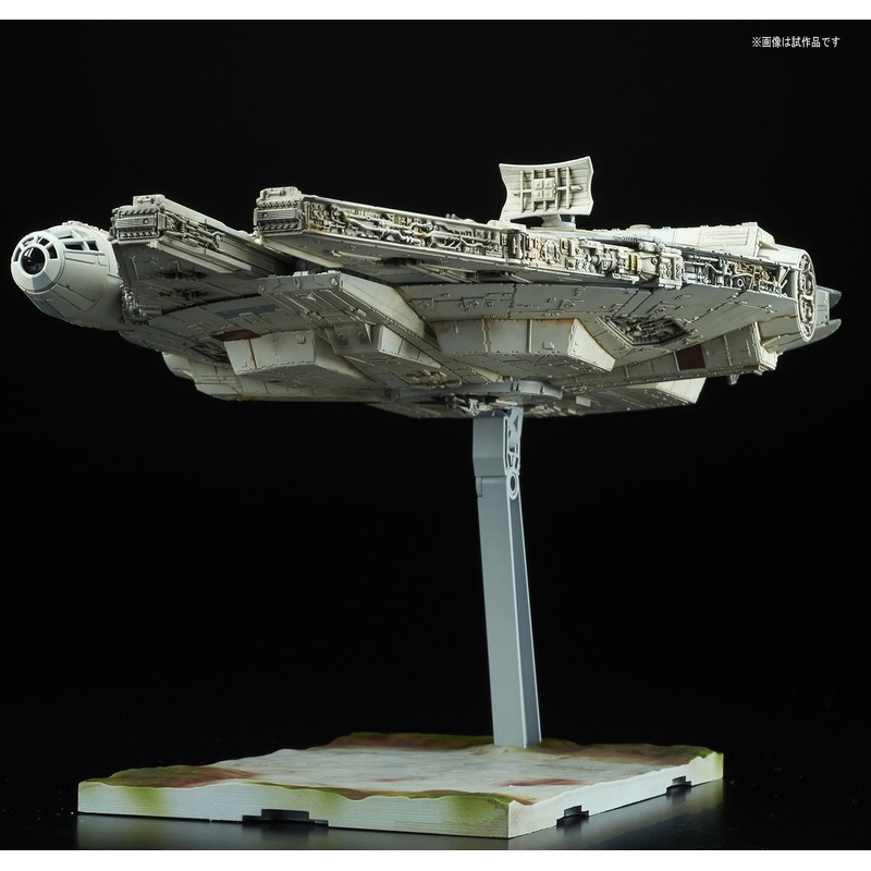 Star Wars: The Last Jedi Millennium Falcon 1/144 Scale Plastic