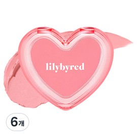Lilybyred Love Beam Sherbet Cheek 3.5g, 03# peach topping, 6 pcs / 릴리바이레드 러브빔 샤벳 치크 3.5g, 03# 복숭아 토핑, 6개