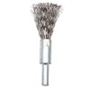 Baluue 5pcs Durable Stainless Steel Wire Brush for Electric Drill