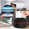 YOWOMTA Smokeless Ashtray Indoor,Multifunctional Air Purifier Ashtray with Filter,Smoke Eaters