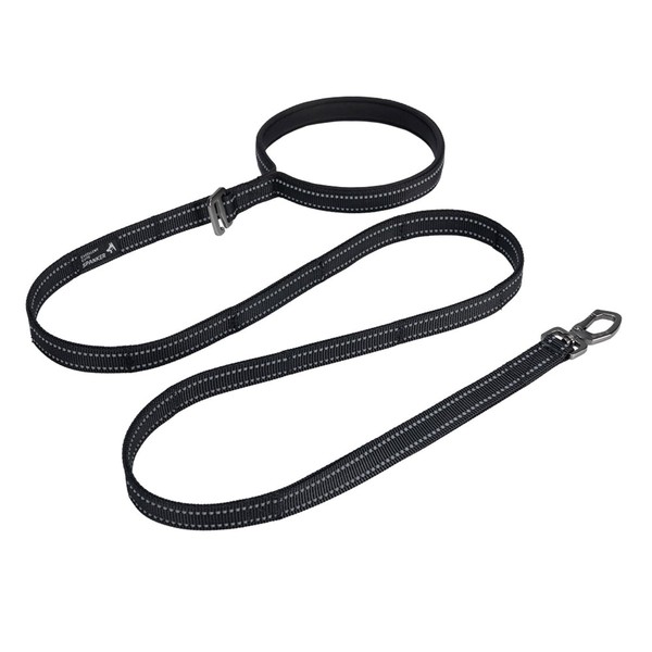 EXCELLENT ELITE SPANKER Reflective Nylon Dog Lead Padded Handle 5