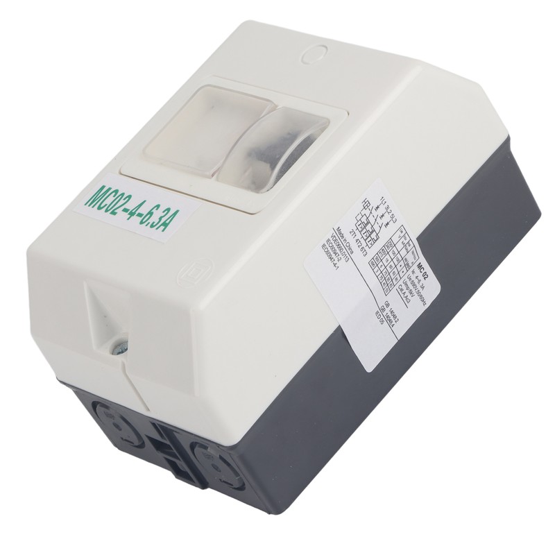 Motor Protection Switch ABS Waterproof IP55 Load Conversion Circuit Breaker