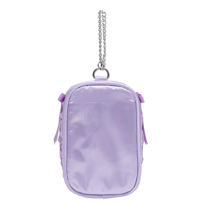 Wigo Women's Side Lace-Up Sewn Pouch, L Purple
