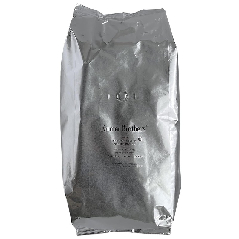 Farmer Brothers Breakfast Blend Ground Coffee – Medium Roast –