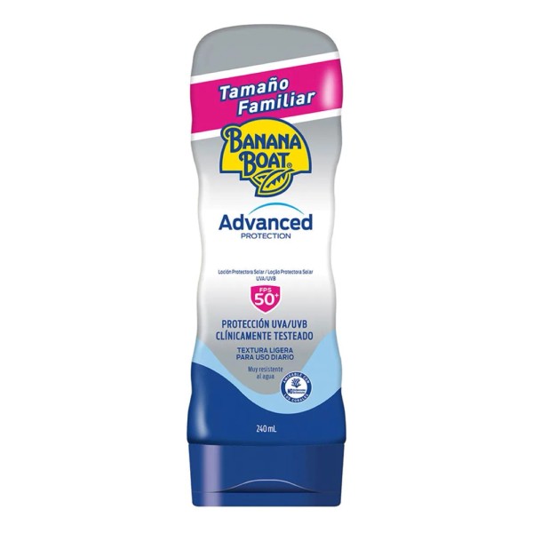 Protector Solar Banana Boat Advanced Protection 50FPS 240ml - Producto