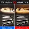 COB LED Tape Light 5m 12V Daylight White 4000K Ultra
