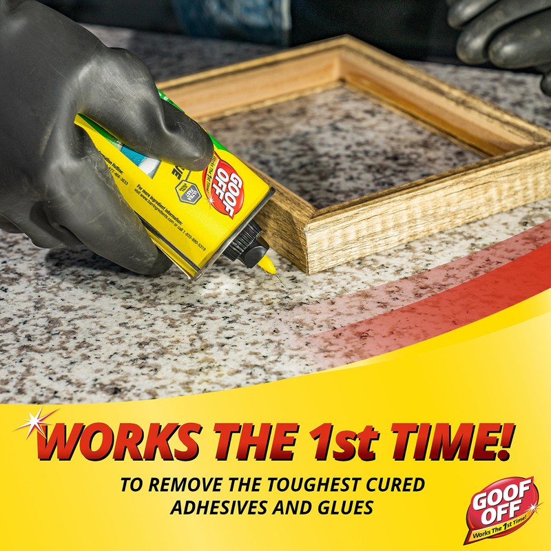 Goof Off Super Glue Remover - 4 oz. can, Yellow