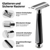 Favali 4-in-1 Shaving Set - Safety Razor Stand + Shaving