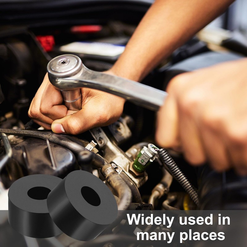 PATIKIL Multi Purpose Rubber Spacer, 12 Pcs 10mm ID x