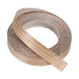 PATIKIL Walnut Edge Banding, 3/4 Inch x 25 ft Wood Veneer Tape Pre-glued Flexible Plywood Edge Banding with Hot Melt Adhesive for Furniture Restoration