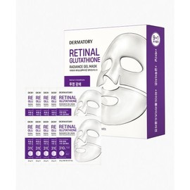 Meoncell DERMATORY Retinal Glutathione Glowing Gel Mask Special [10 sheets] FREE / 메온셀 DERMATORY 레티날 글루타치온 광채겔 마스크 기획 [10매] FREE