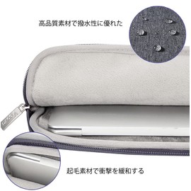 Voova Laptop Case 13 13.3 14 Inch Waterproof Computer Bag PC Case Shock Absorption Laptop Case with Shoulder Strap PC Bag Cover Computer Business Handbag Unisex Computer Bag MacBook Air 13 M1/M2,