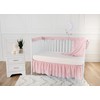 TLCare Fleece Blanket with Satin Trim, Pink, 2", for Girls