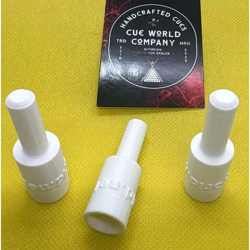 Unbranded Pool Cue Tip Centering Tool - 3 Pack