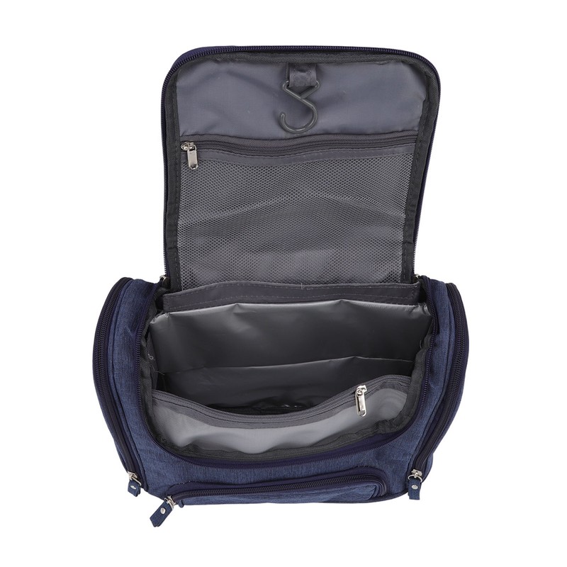 Toiletry Bag Portable Handheld Design 300D Cationic Waterproof Makeup Storage