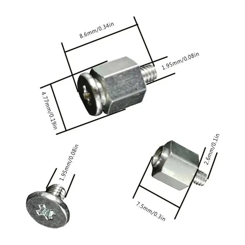 Tornillos Para M.2 Ssd Motherboard Asus Gigabyte Asrock Msi