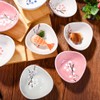 Japanese Dipping Sauce Bowls Set of 5, White Ceramic Sushi