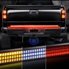 AMEXMART 60 Inch Tailgate Light Bar, Aluminum Frame Triple Row