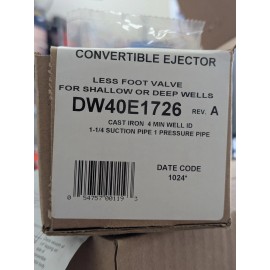 Star Water Systems 690 gph Cast Iron Deep Jet Well Ejector
