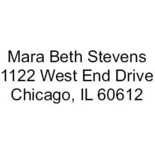 shiny Custom Address Embosser - Hand-Held Embossing Stamp - Best