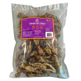 Farmland Traditions Duck Feet for Dogs, Single-Ingredient, Natural Dog Dental Treats, Made in The USA, 1.43 Pound Bag