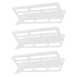 TEHAUX 3pcs Compact Freezer Separator Durable Refrigerator Divider Organizer for Efficient Storage for Bottles Cans and Food Bags Enhances Organization Fridge and Pantry