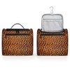 cfpolar Toiletry Bag for Women, Leopard Cheetah Hanging Travel Toiletry