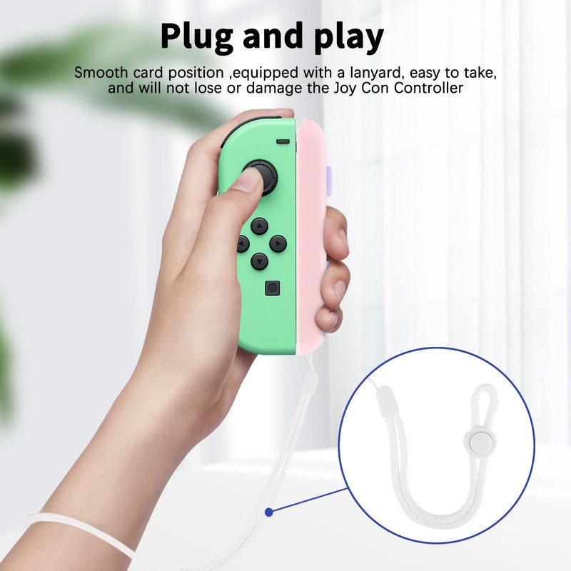 DLseego Wrist Strap for Switch Joycon, Switch Controller Hand Grip