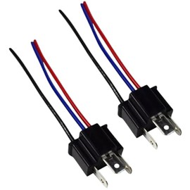 2x Headlight 9003 H4 3 Pin Male Connector Plug Wire Socket Replacement Repair