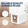 12 pcs Disposable Vacuum Dust Bag: for Dreame L10 Ultra