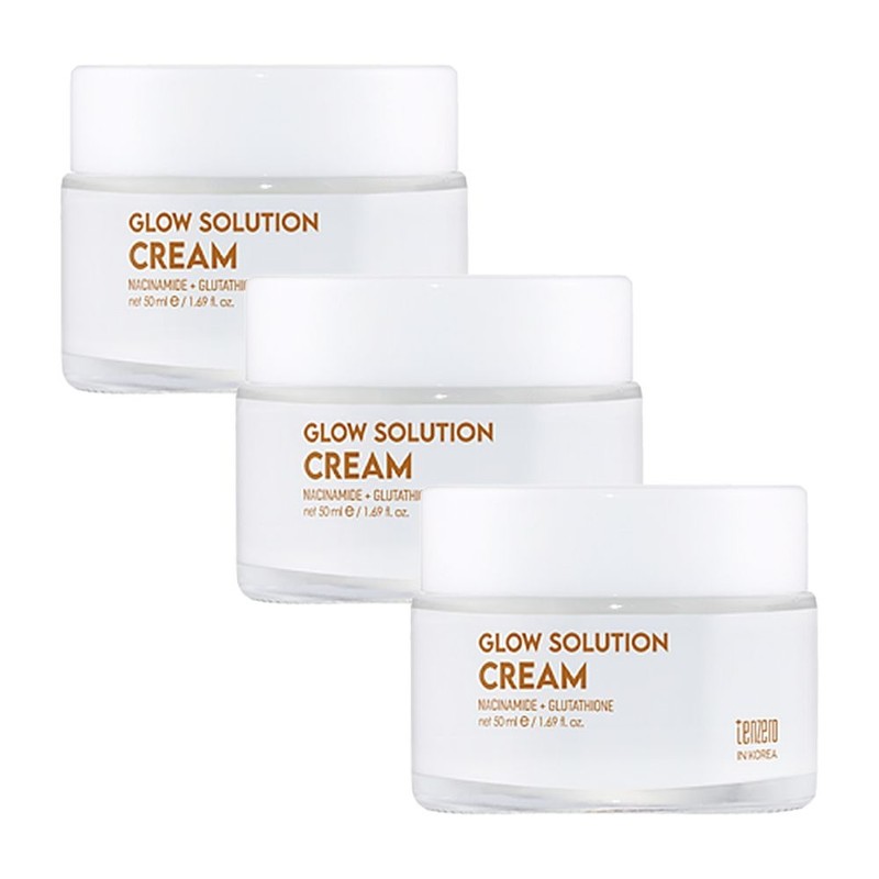 Ten Zero Glow Solution Cream 50ml x 3 / 텐제로