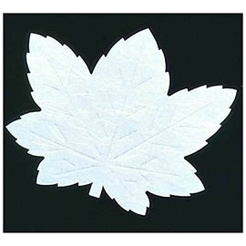 Artec QKI93 Far Infrared Antibacterial Washi, Leaf Shape, Shiki Kaishi, Momiji, LF-M, Japan (200 Sheets)