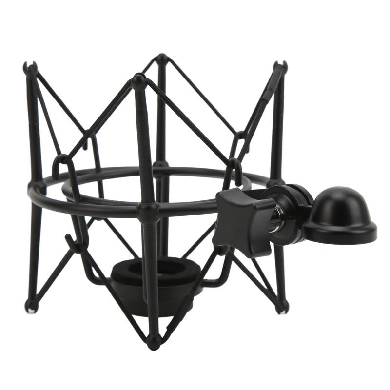 Microphone Shock Mount Clip Mic Anti Vibration Holder for Live