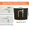 Wsobue Insulated Pouch - Outdoor Pipe Insulation, Winter Well Head