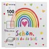 HEKU 100 napkins, 3-ply, 33 x 33 cm, rainbow, absorbent
