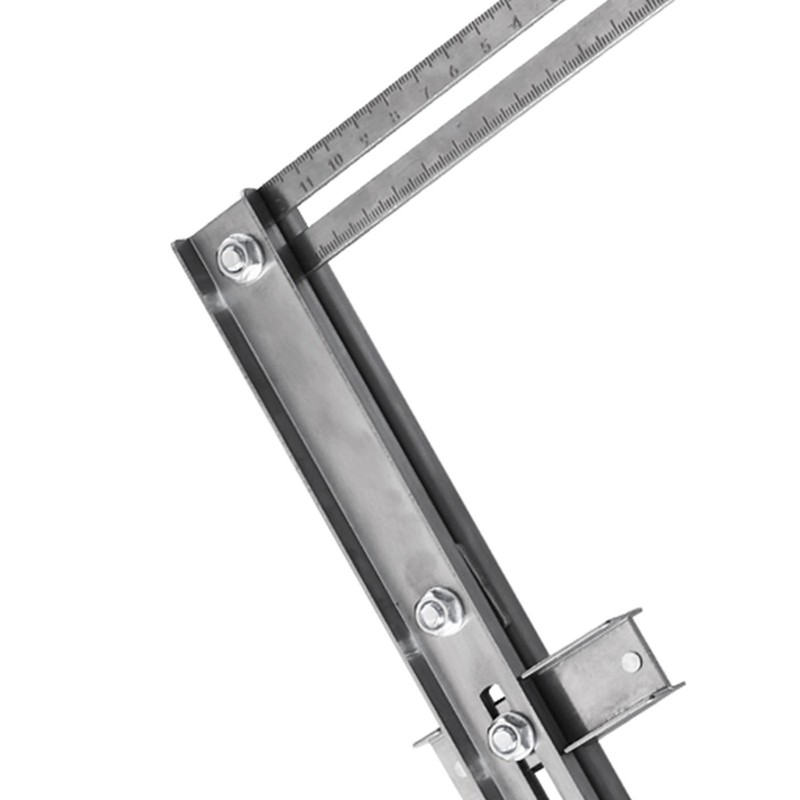 Cabinet Hardware Jig Template Stainless Steel Closet Hanging Rod Locator
