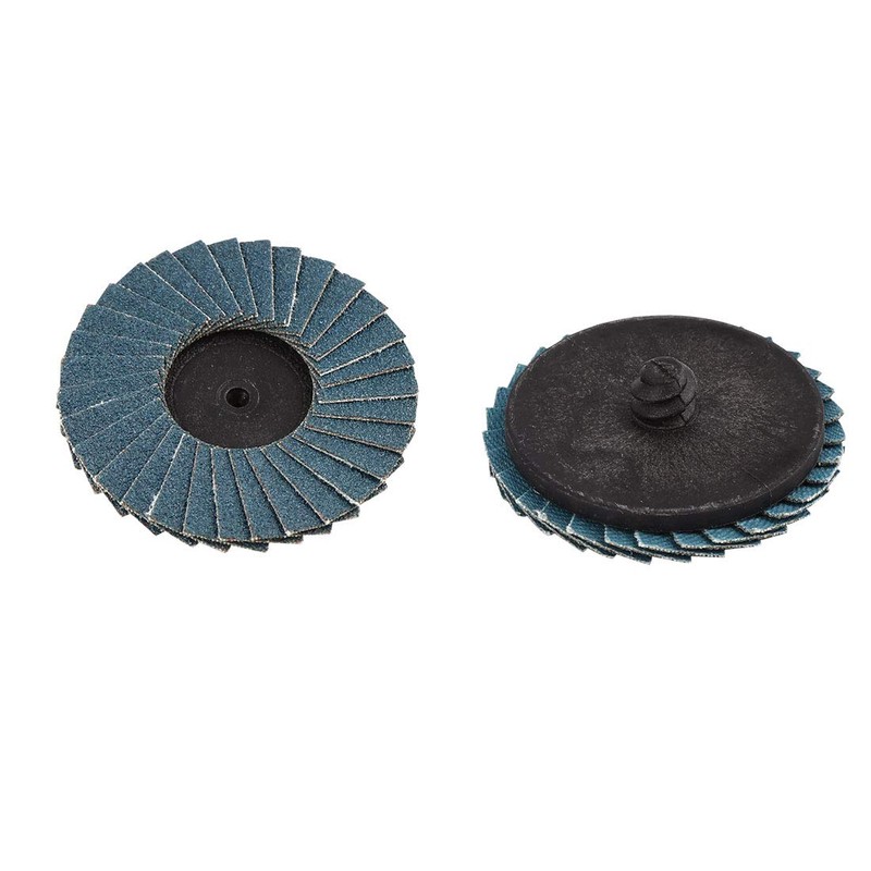 sourcingmap 10pcs 2 Inch High Density Flap Disc Sanding Grinding