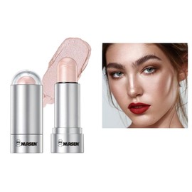 Narsen Face Stick Set - Contour, Highlighter, and Blush Sticks, Creamy Texture, Beginner-Friendly, Natural Finish - for Cheeks and Lips-Highlighter