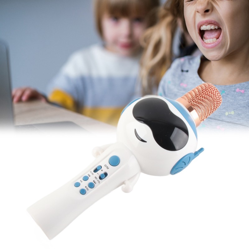 Bluetooth Microphone Children's Wireless Microphone with Sound Mode Intelligent Function