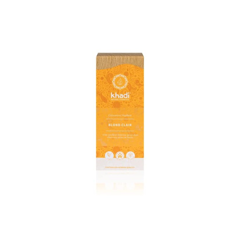 KHADI - Herbal Hair Colour Light Blond - Long-lasting -