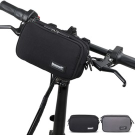 G-raphy Front Handlebar Bag for Bike - Waterproof Cycling Top Tube Storage Pocket Versatile Mini Handbag with Detachable Shoulder Strap