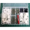 287pcs Molex 2-15 Pin 14A Connector Kit 0.093", Wire Gauge