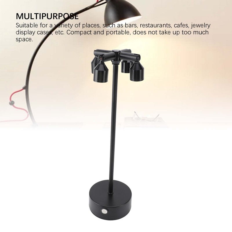 Modern LED Cordless Desk Lamp 3 Brightness Adjustable Touch Control