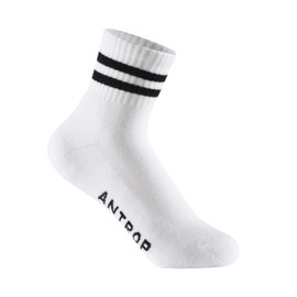 ANT21T Antrop WoMen Quarter Crew Cotton Heel Tab Athletic Running Cushion Socks (3 Pairs) (US, Numeric, 9, 12, Regular, Regular, WHITE)