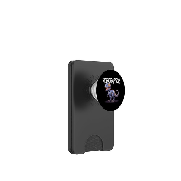 Robot Dinosaur T-Rex Robotic Engineer Dino Funny Robotics PopSockets PopWallet